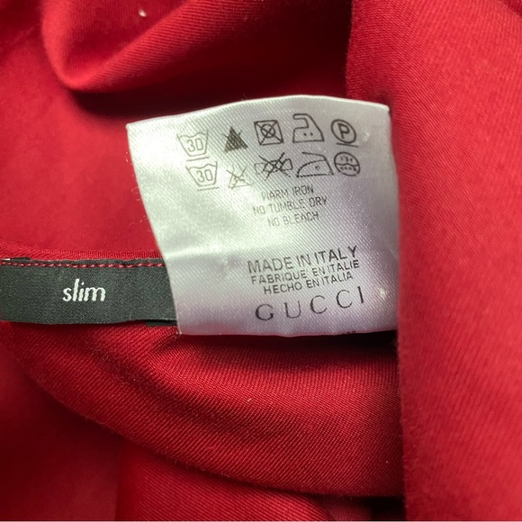 Gucci Military Web Trim Epaulette Button Down Shirt - Picture 13 of 16